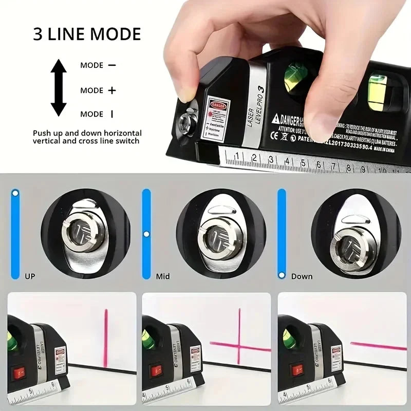 Nivel Laser Multifuncțional Ușor de Folosit