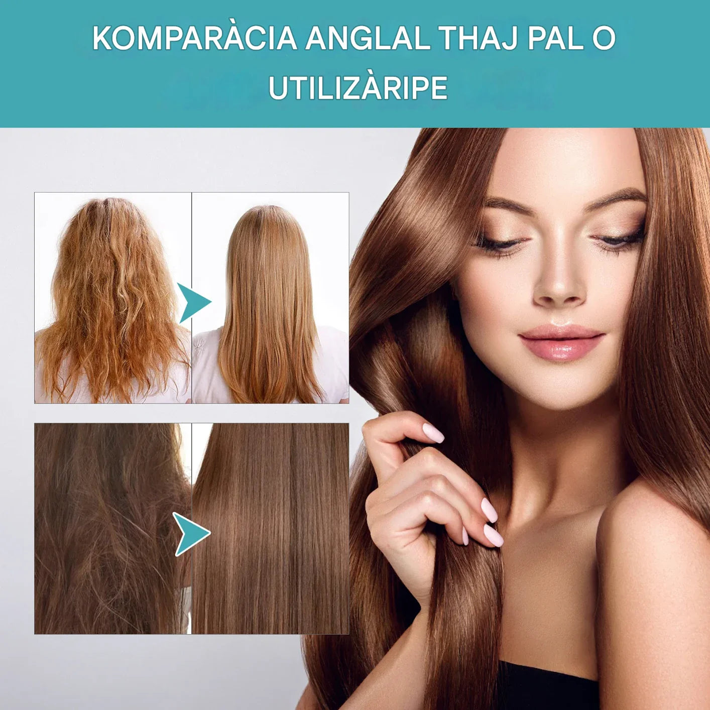 💇‍♀️ STRAIGHT — CUMPĂRĂ 1, PRIMEȘTI 2! PĂR PERFECT DREPT ÎN CÂTEVA MINUTE™